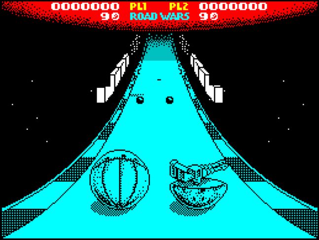 Roadwars - ZX Spectrum game screenshot (1987) by Melbourne House